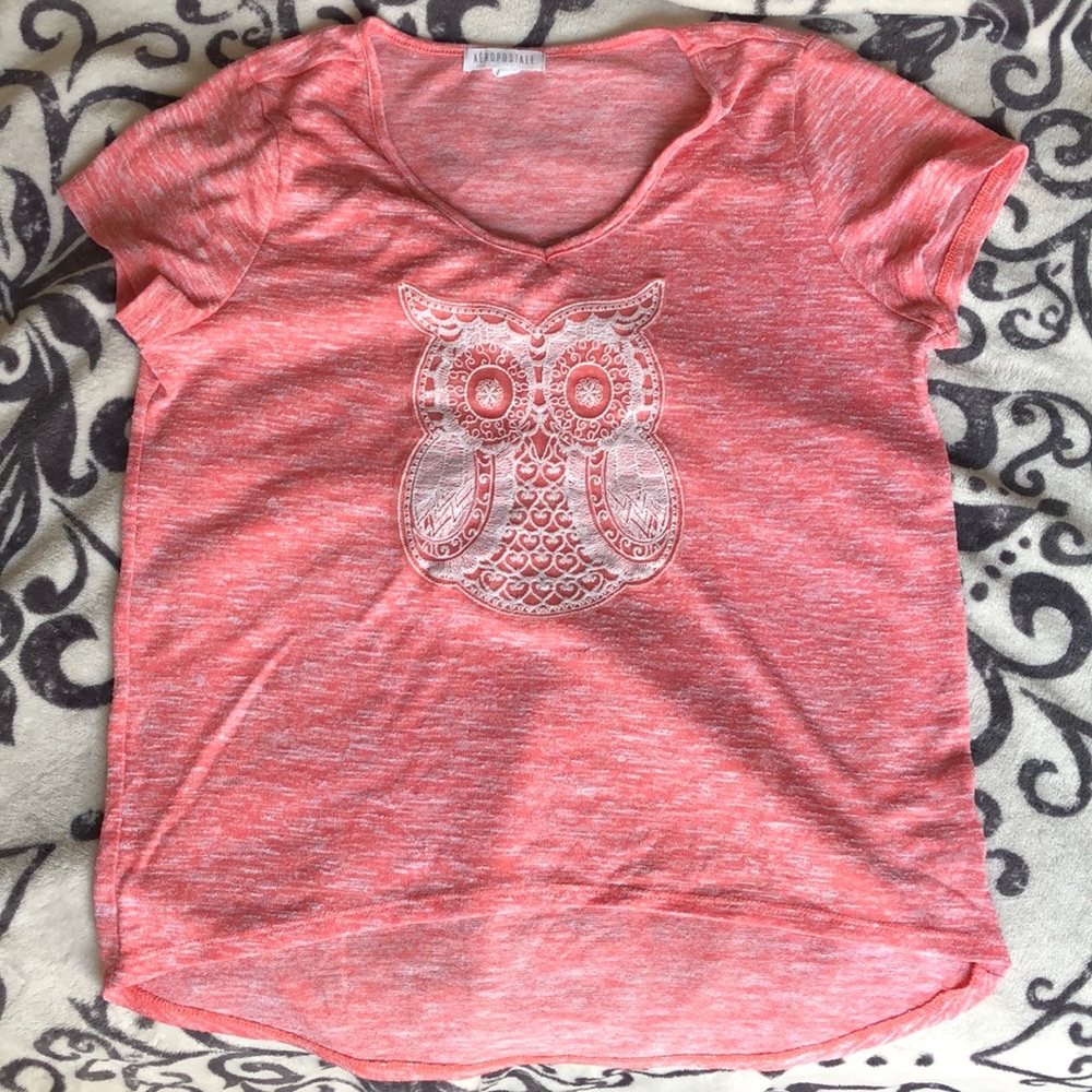 Cute owl Aeropostale t-shirt